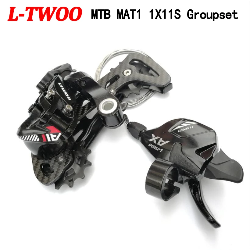 LTWOO MAT1 1X11 Speed Groupset Shifter 11 Speed Rear Derailleur Carbon Bracket Compatible 52T Cassette For Shimano XT SRAM 11 S
LTWOO MAT1 1X11 Speed Groupset Shifter 11 Speed Rear Derailleur Carbon Bracket Compatible 52T Cassette For Shimano XT SRAM 11 S