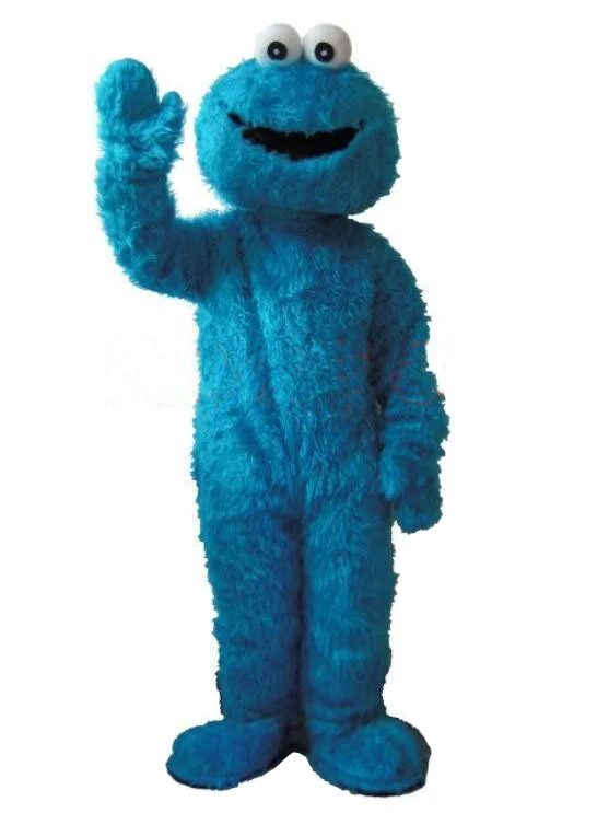Blue Cookie Monster Mascot costume Fancy Dress Adult size Halloween cosplay costumes
Blue Cookie Monster Mascot costume Fancy Dress Adult size Halloween cosplay costumes
