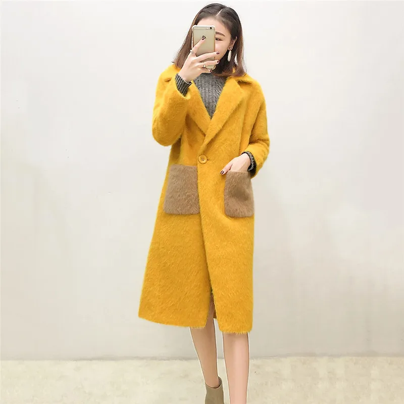 Autumn Winter Women Outerwear 2018 New Medium Long Loose Female Wool Coat Over Knee Slim One Buckle Ladies Woolen Jacket Cw161
Autumn Winter Women Outerwear 2018 New Medium Long Loose Female Wool Coat Over Knee Slim One Buckle Ladies Woolen Jacket Cw161