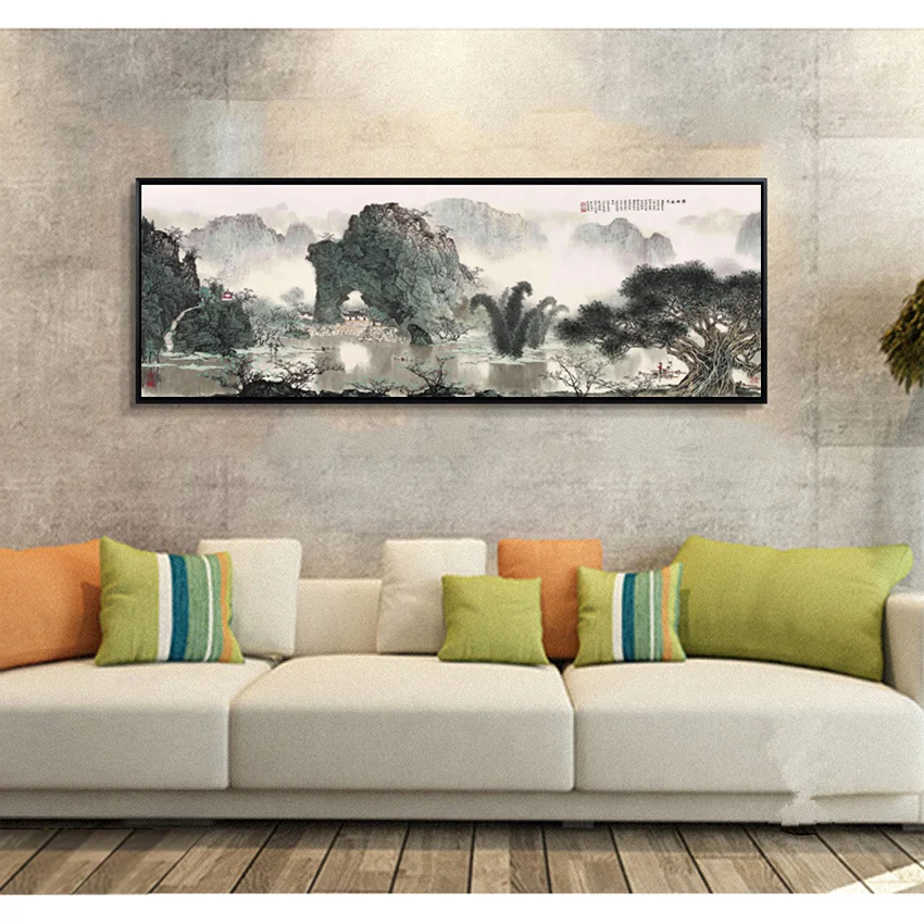 Chinese Ink Painting on Canvas Landscape HD Prints Wall Art Picture Home Decor Living Room Art Deco Paintings
Chinese Ink Painting on Canvas Landscape HD Prints Wall Art Picture Home Decor Living Room Art Deco Paintings