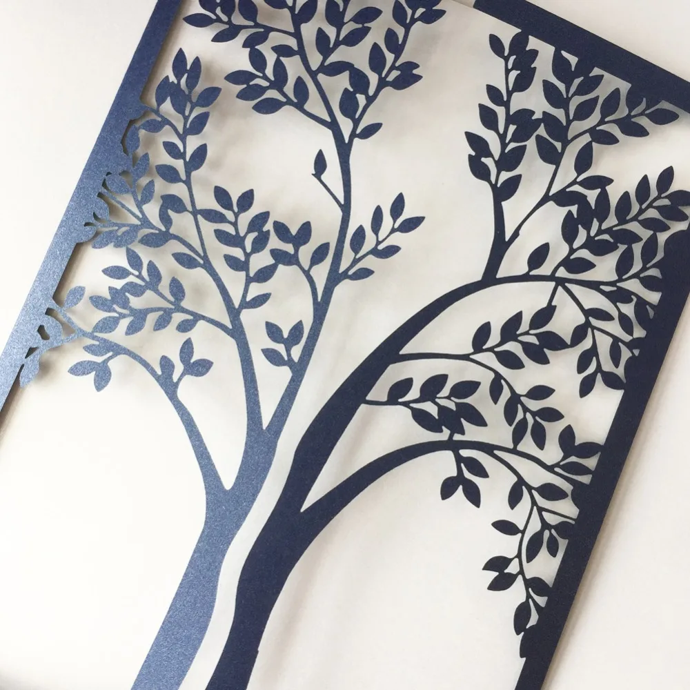 100pcs/lot 24 Colors Pearl Paper Laser Cut Tree Wedding Invitation Card Greeting Card Customized Print Banquet Party Supplies
100pcs/lot 24 Colors Pearl Paper Laser Cut Tree Wedding Invitation Card Greeting Card Customized Print Banquet Party Supplies