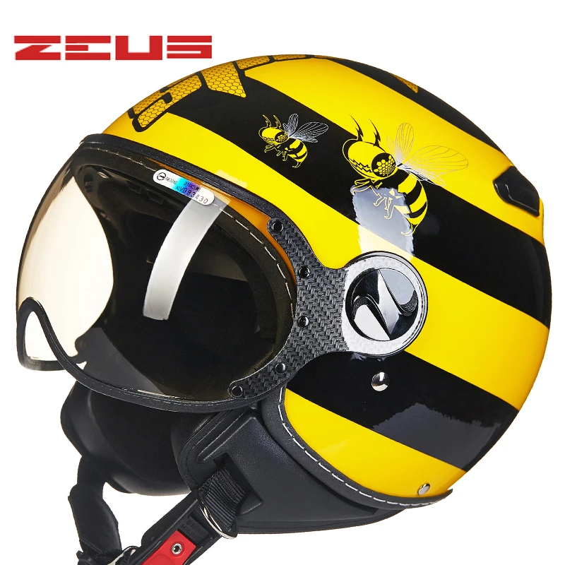 ZEUS Motorcycle Vintage Helmets Bubble Visor Carton Scooter Casco Helmet 210C Motorbike Retro casque helmets
ZEUS Motorcycle Vintage Helmets Bubble Visor Carton Scooter Casco Helmet 210C Motorbike Retro casque helmets