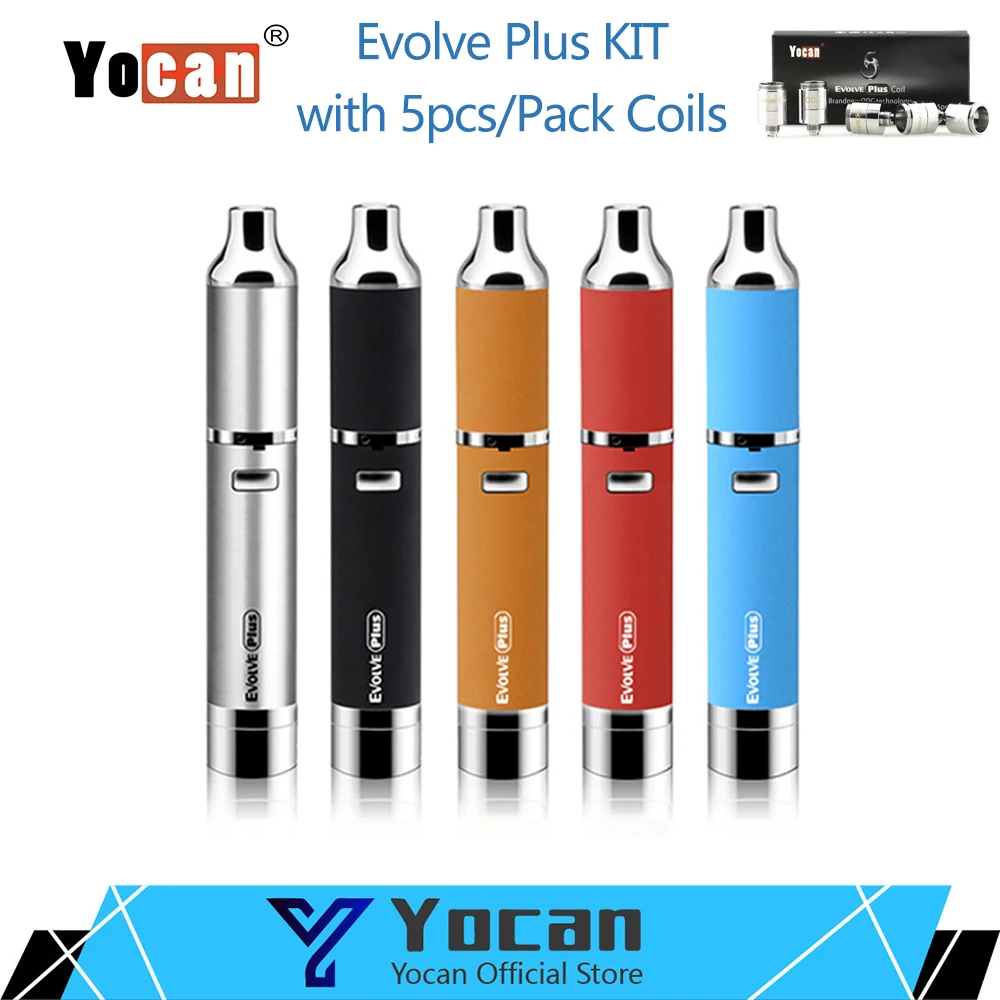 Оригинальный Yocan Evolve Plus комплект добавить 5 шт./упак. катушки встроенный