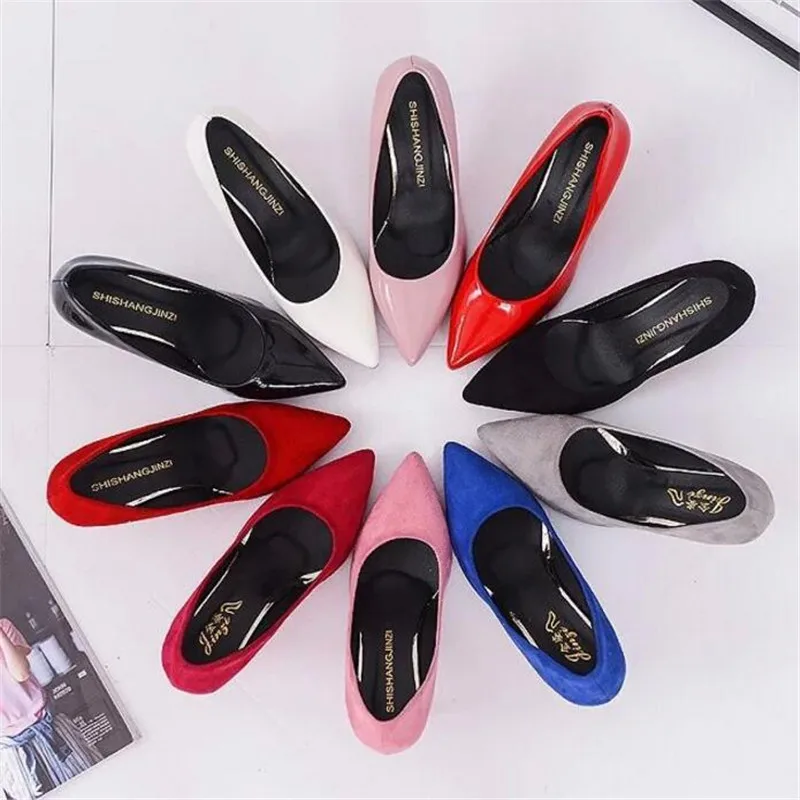 Hot Selling Women Shoes Pointed Toe Pumps Patent Leather Dress Red 8CM High Heels Boat Shoes Shadow Wedding Shoes Zapatos Mujer
Hot Selling Women Shoes Pointed Toe Pumps Patent Leather Dress Red 8CM High Heels Boat Shoes Shadow Wedding Shoes Zapatos Mujer