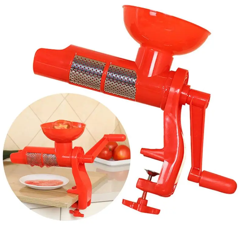 Multi-function hand-shake safe tomato juice producer kitchen home cooking appliances DIY Tomato Press Kitchen Tools
Multi-function hand-shake safe tomato juice producer kitchen home cooking appliances DIY Tomato Press Kitchen Tools
