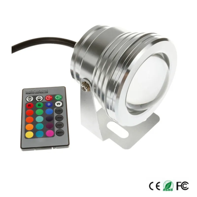 Wholesale LED underwater Light 10W Waterproof IP68 Outdoor Lighting Fountain Pool Lamp 16 Colorful Change With IR Remote
Wholesale LED underwater Light 10W Waterproof IP68 Outdoor Lighting Fountain Pool Lamp 16 Colorful Change With IR Remote