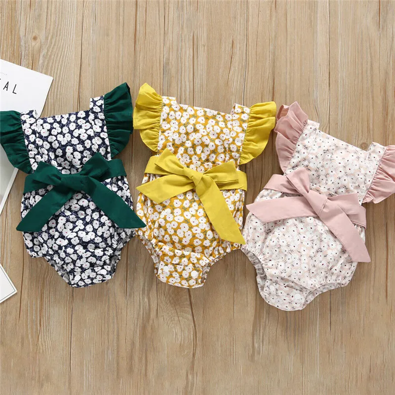 Newborn Baby Girls Bodysuit Baby Girls Sleeveless Backless Summer Bodysuit Floral Printed Jumpsuit Outfit New Born Clothes 0-24M
Newborn Baby Girls Bodysuit Baby Girls Sleeveless Backless Summer Bodysuit Floral Printed Jumpsuit Outfit New Born Clothes 0-24M