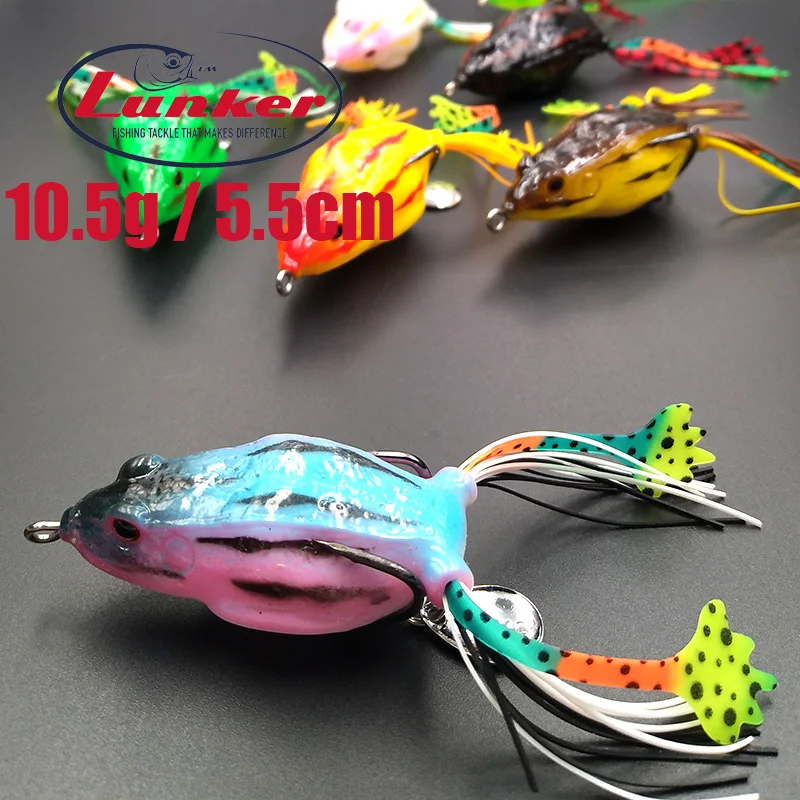 Lunker лягушка 10 5 г см Щука snakehead goyard кошка рыба pesca Рыболовная Приманка