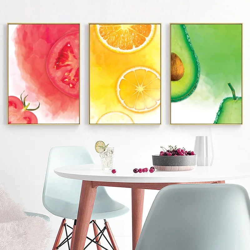 Modern Watercolor Fruit Prints Art Canvas Paintings Still Life POP Posters Wall Pictures for Kitchen Home Decorations Gift
Modern Watercolor Fruit Prints Art Canvas Paintings Still Life POP Posters Wall Pictures for Kitchen Home Decorations Gift