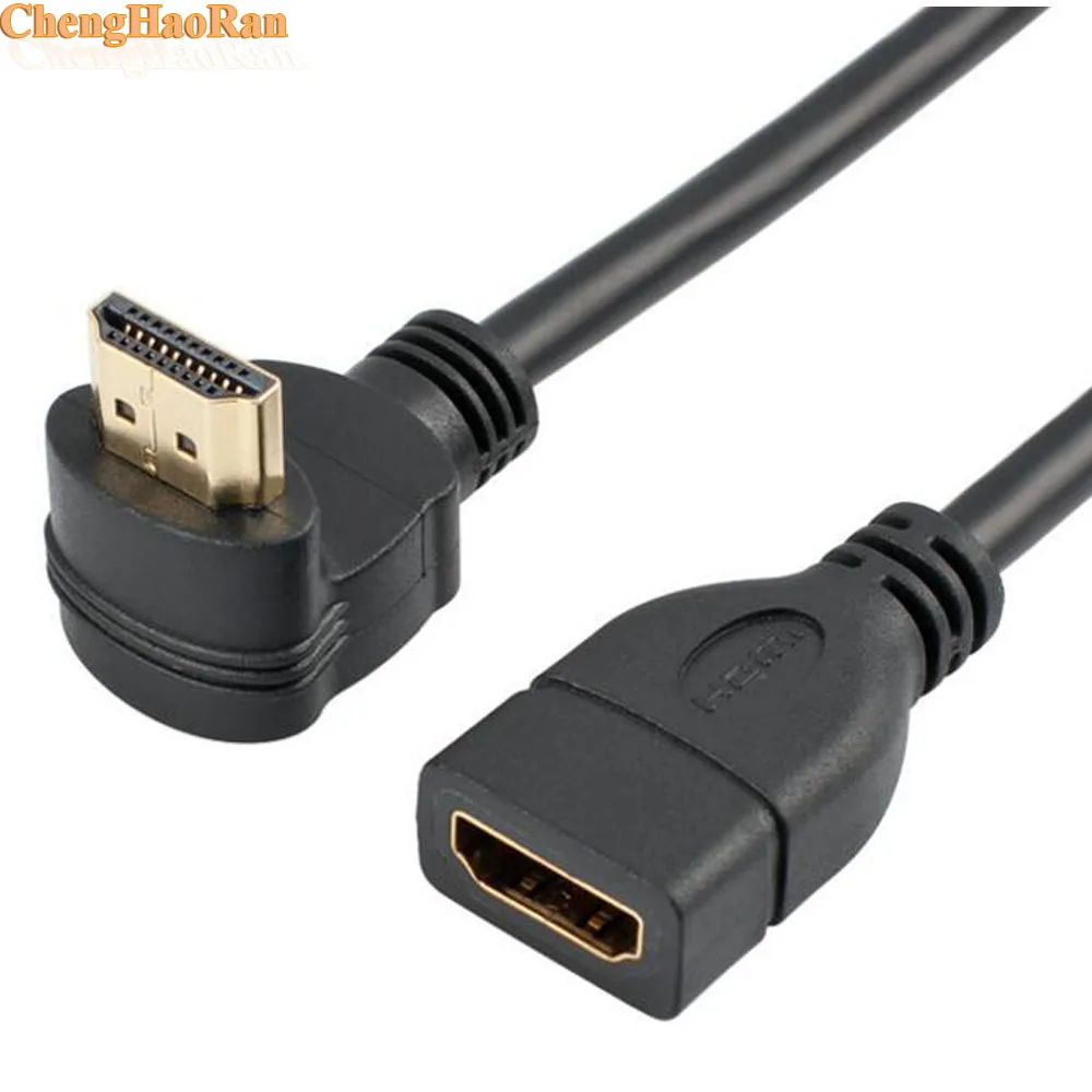 ChengHaoRan 1 шт. HDMI-совместимый HD-кабель Версия 1,4 TV 90 градусов изгиб передачи HDMI-совместимый Удлинительный кабель 15 см
ChengHaoRan 1 шт. HDMI-совместимый HD-кабель Версия 1,4 TV 90 градусов изгиб передачи HDMI-совместимый Удлинительный кабель 15 см