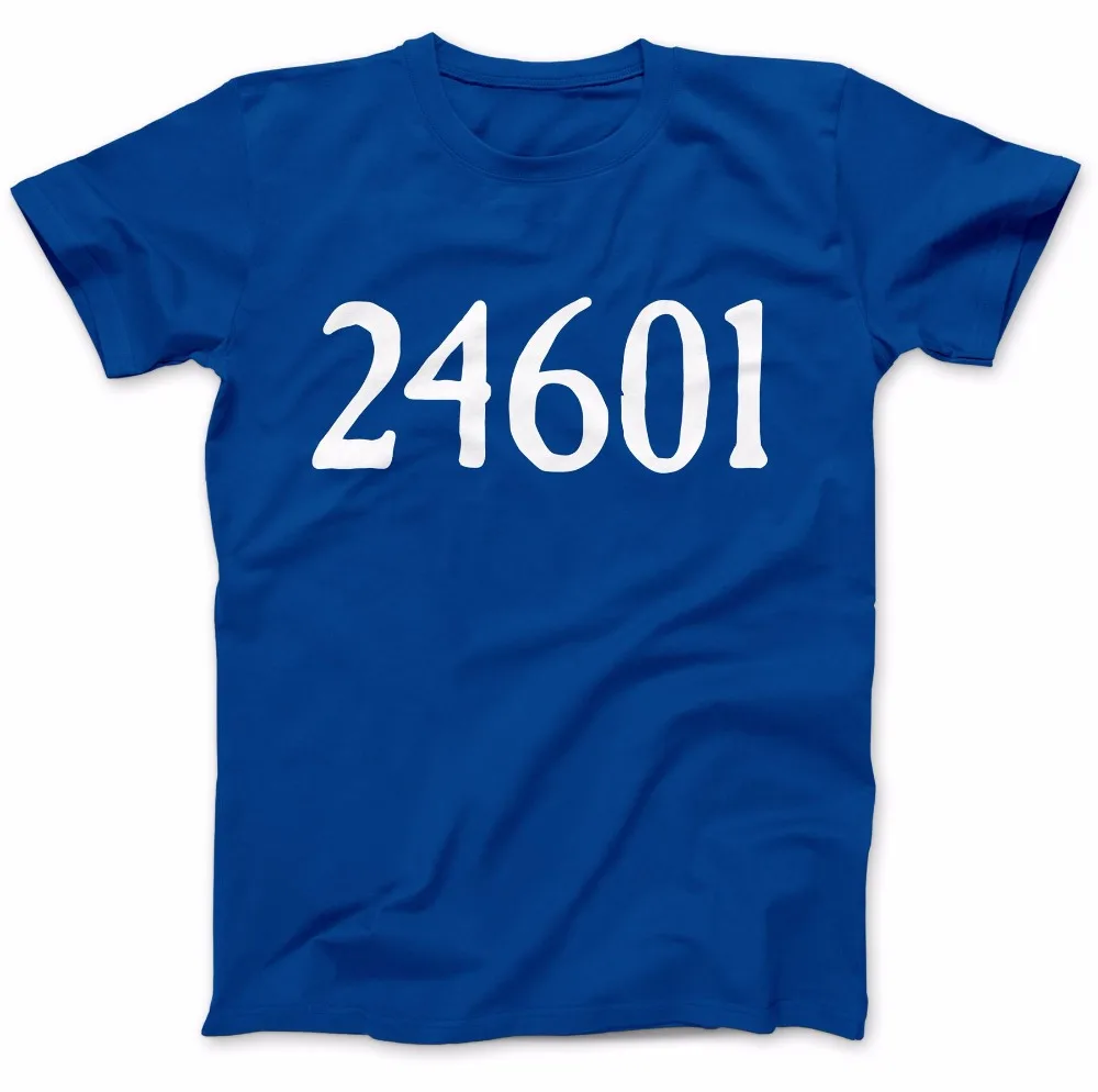 Inspired By Les Miserables 24601 T-Shirt 100% Premium Cotton Tee T-SHIRT New2017 More Size and Colors-A771
Inspired By Les Miserables 24601 T-Shirt 100% Premium Cotton Tee T-SHIRT New2017 More Size and Colors-A771