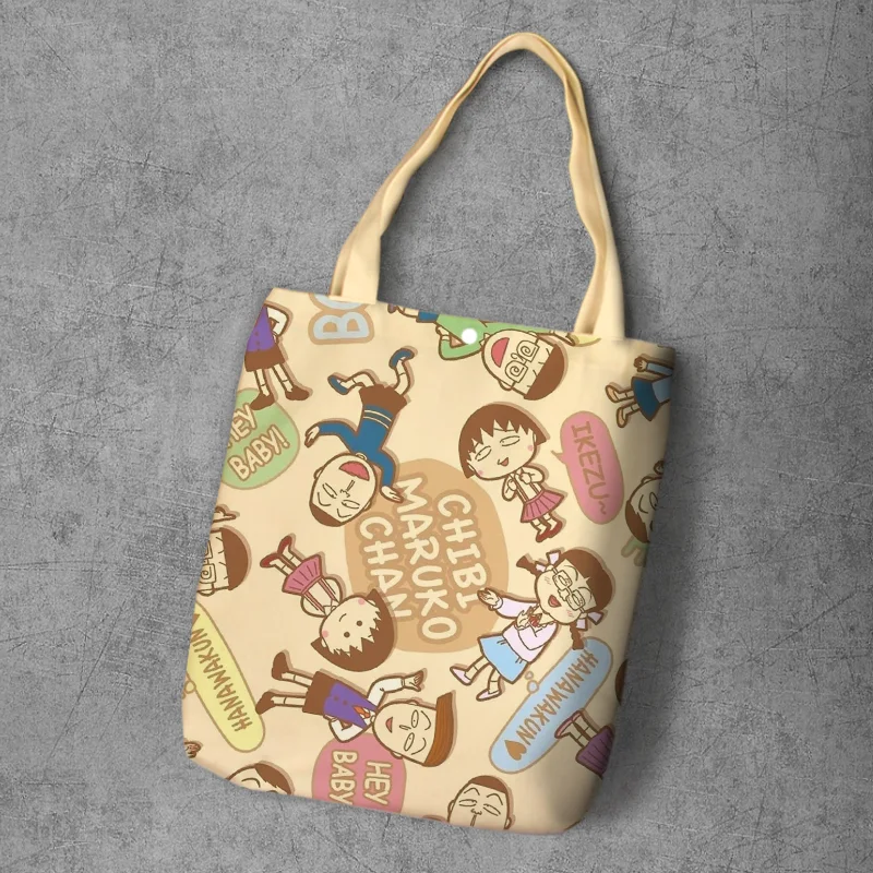 IVYYE Chi-bi Maruko Fashion Anime Canvas Shopping Backpack Casual Large Capacity Customized Tote Lady Girls Shoulder Bags New
IVYYE Chi-bi Maruko Fashion Anime Canvas Shopping Backpack Casual Large Capacity Customized Tote Lady Girls Shoulder Bags New