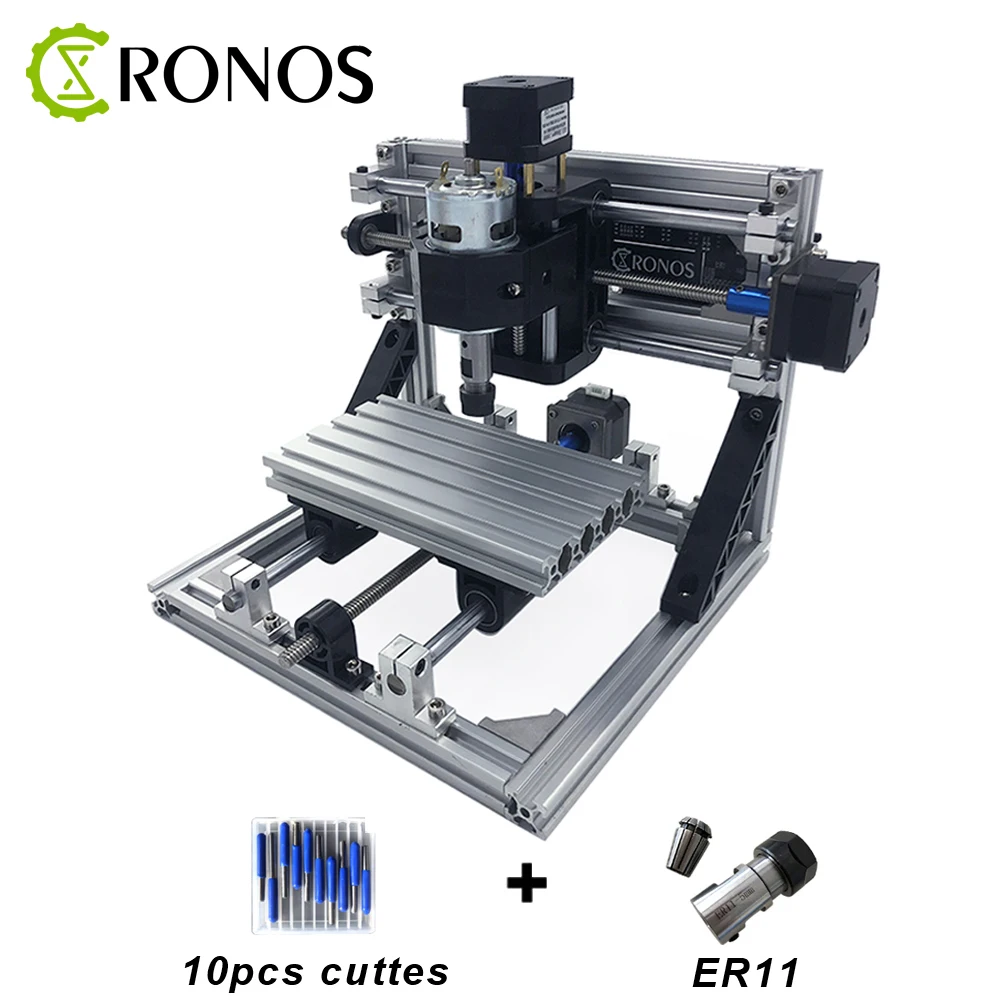 CNC 1610 With ER11 CNC Engraving Machine,Working Area 16x10x3cm,Wood Router,CNC Router,Engrave Stainless Steel, Metal
CNC 1610 With ER11 CNC Engraving Machine,Working Area 16x10x3cm,Wood Router,CNC Router,Engrave Stainless Steel, Metal