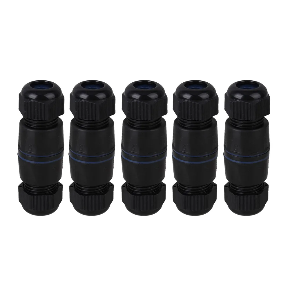 Ethernet LAN IP68 Protection M25 Locknut Plastic RJ45 UnShielded Waterproof Cable Gland Connector for Double Cable Pack of 5
Ethernet LAN IP68 Protection M25 Locknut Plastic RJ45 UnShielded Waterproof Cable Gland Connector for Double Cable Pack of 5