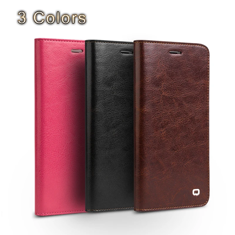 QIALINO Genuine Leather Case for iPhone 8 Luxury Ultra Slim Card Slots Flip Wallet Phone Cover for iPhone 8 plus 4.7/5.5 inch
QIALINO Genuine Leather Case for iPhone 8 Luxury Ultra Slim Card Slots Flip Wallet Phone Cover for iPhone 8 plus 4.7/5.5 inch