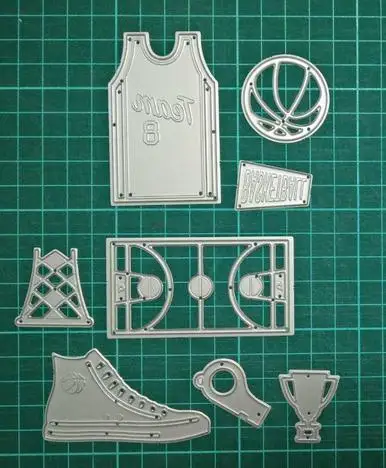 DIY Handmade Sports Basketball Dies Cutter Dies Scrapbooking Albums Paper Trophy Dies Cutting Crafts Paper Gift Crafts Dies Set
DIY Handmade Sports Basketball Dies Cutter Dies Scrapbooking Albums Paper Trophy Dies Cutting Crafts Paper Gift Crafts Dies Set
