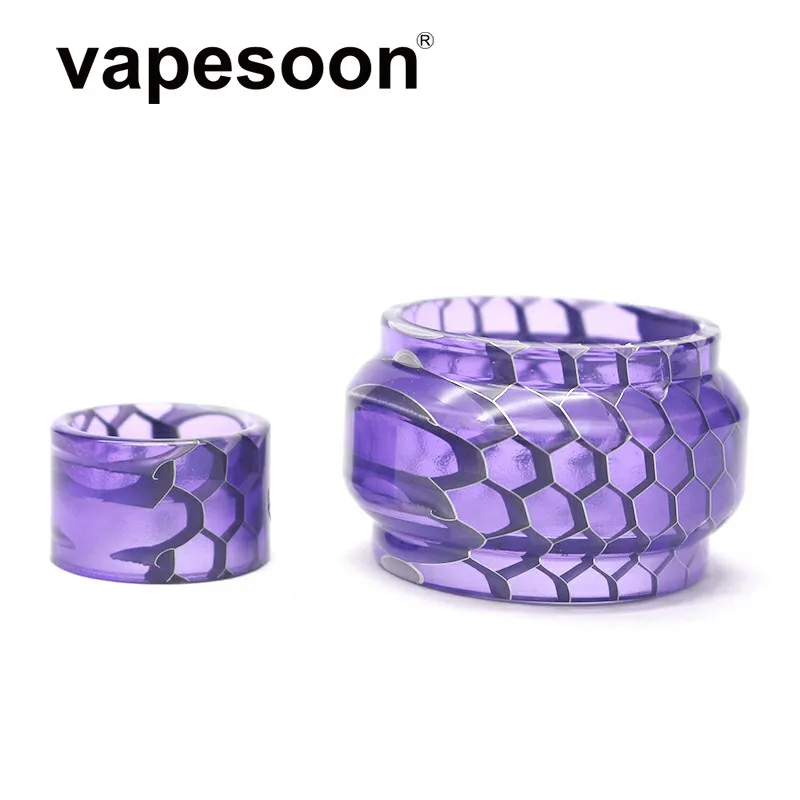 vapesoon Snake Skin Replace Bulb Resin Tube with Cobra Drip Tip for SMOK TFV-Mini V2 Tank Fit R-Kiss Kit
vapesoon Snake Skin Replace Bulb Resin Tube with Cobra Drip Tip for SMOK TFV-Mini V2 Tank Fit R-Kiss Kit