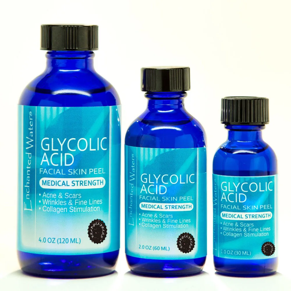 Free Shipping 4oz 35% + 50% + 70% GLYCOLIC ACID Chemical Peel Kit Medical Grade 100% Pure! Acne-Scars-Wrinkles
Free Shipping 4oz 35% + 50% + 70% GLYCOLIC ACID Chemical Peel Kit Medical Grade 100% Pure! Acne-Scars-Wrinkles