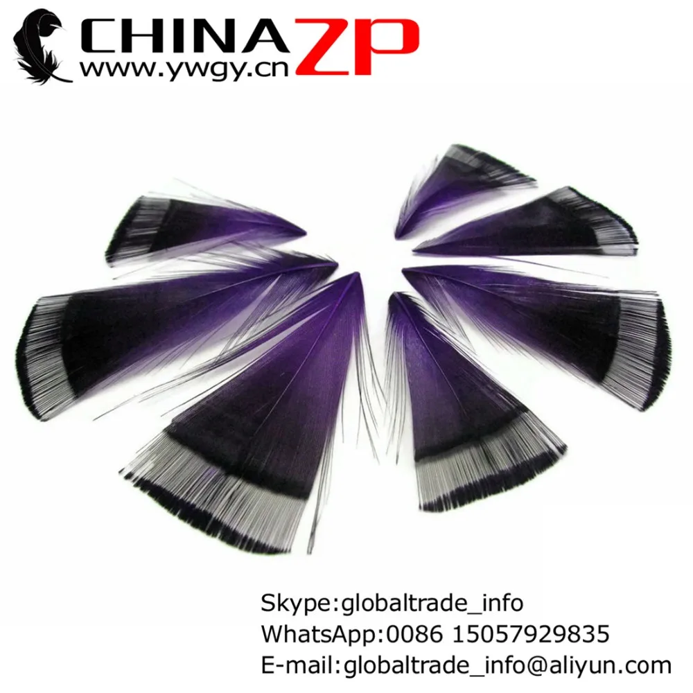 CHINAZP Factory 100pcs/lot Exporting Good Quality Dyed Purple Golden Pheasant Tippet Feathers
CHINAZP Factory 100pcs/lot Exporting Good Quality Dyed Purple Golden Pheasant Tippet Feathers