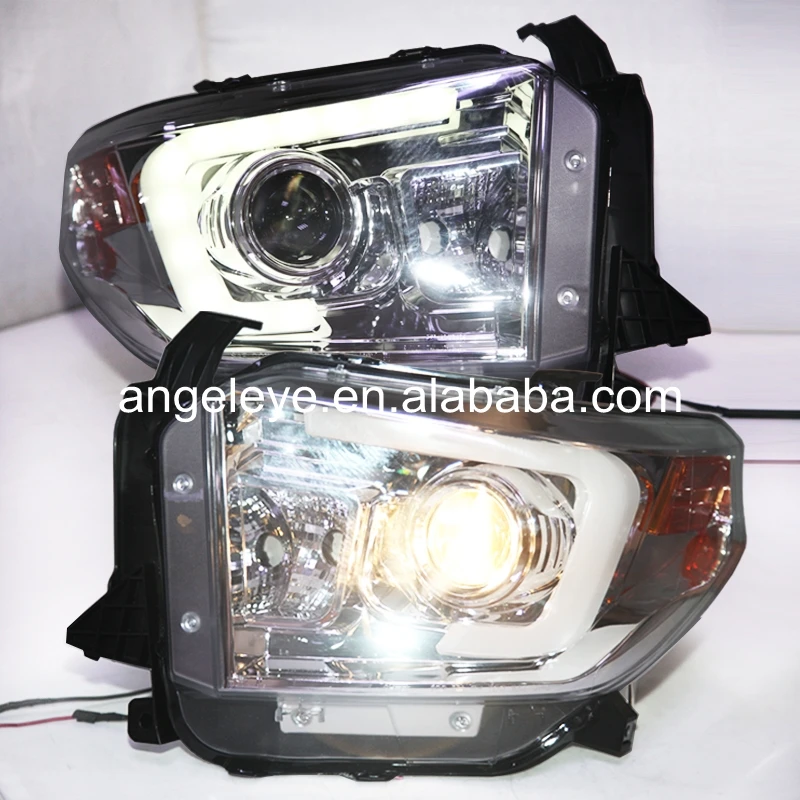 2014-2015 year For Toyota Tundra LED Headlights Chrome Housing For original car without LED V3 SN
2014-2015 year For Toyota Tundra LED Headlights Chrome Housing For original car without LED V3 SN