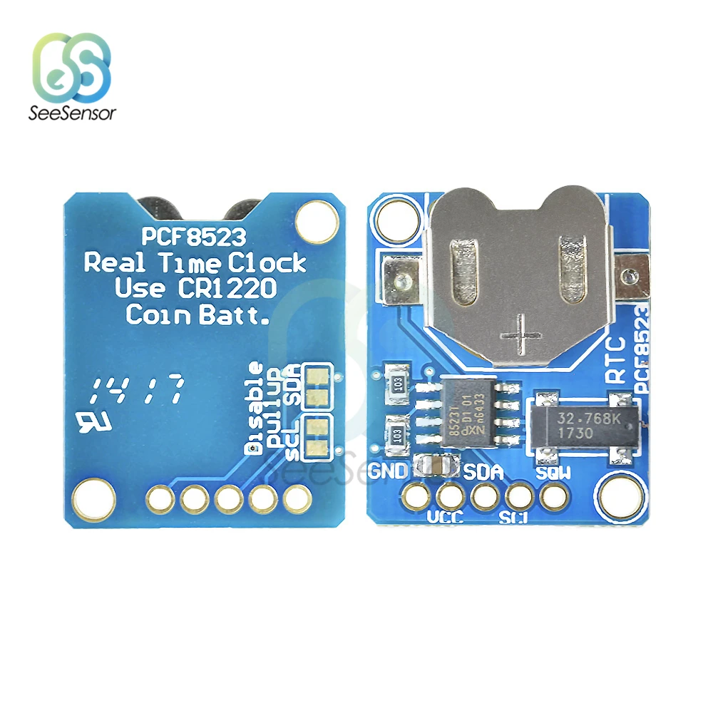 

PCF8523 RTC Breakout Board Module Real Time Clock Assembled Breakout Boardwinder 3.3V 5V for Arduino Raspberry Pi