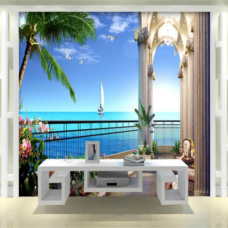 beibehang Custom 3d wallpaper HD sea view room painting in the sofa living room bedroom TV wall decoration painting
beibehang Custom 3d wallpaper HD sea view room painting in the sofa living room bedroom TV wall decoration painting