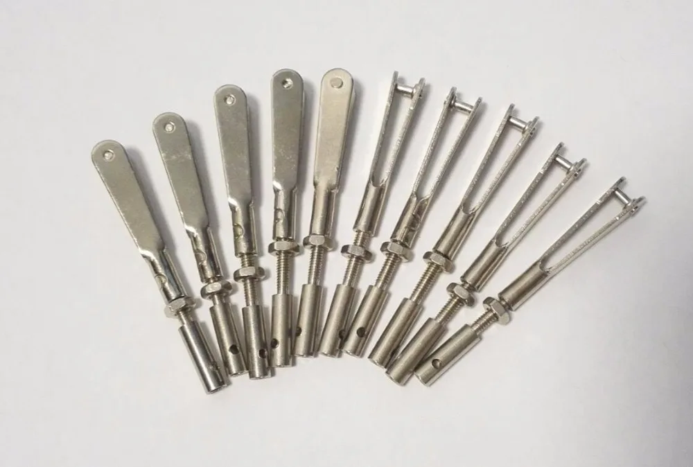 10 шт./пакет * металлическая скоба с полым валом D2 + M2xL20mm|metal clevis|hollow shaft |