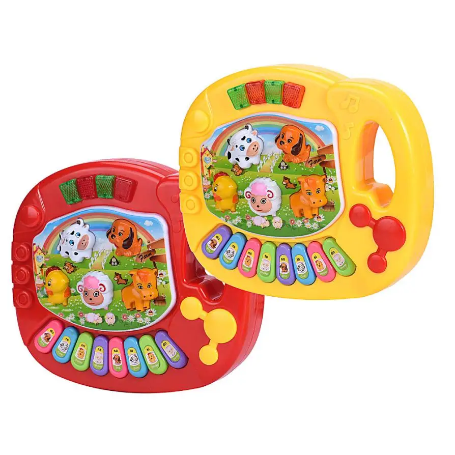 2020 Music Songs New Useful Popular Baby Kid Animal Farm Piano Music Toy Developmental Yellow Brinquedo Educativo Low Prcie M4 
2020 Music Songs New Useful Popular Baby Kid Animal Farm Piano Music Toy Developmental Yellow Brinquedo Educativo Low Prcie M4