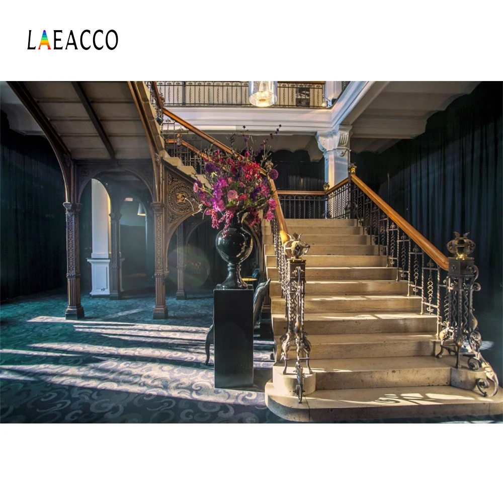 Laeacco Luxury Palace Villa Stairs Potted Plants Flowers Photography Backdrops Interior Photo Backgrounds Portrait Photophone
Laeacco Luxury Palace Villa Stairs Potted Plants Flowers Photography Backdrops Interior Photo Backgrounds Portrait Photophone