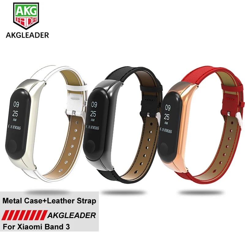 AKGLEADER Newest Smart Wristband For Xiaomi Mi3 Replacement Watch Strap+Metal Case For Xiaomi Mi Band 3 Bracelet Correas de relo
AKGLEADER Newest Smart Wristband For Xiaomi Mi3 Replacement Watch Strap+Metal Case For Xiaomi Mi Band 3 Bracelet Correas de relo