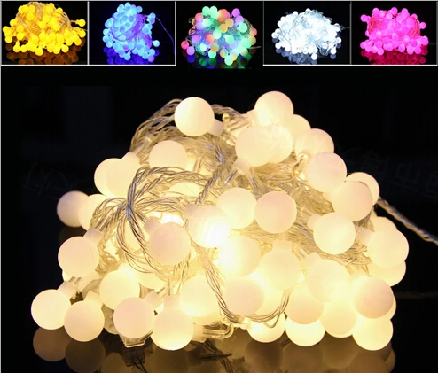 10M 100 LED Ball String Light 220v for Christmas Birthday Festival Wedding Party Decoration White/Warm White free shipping
10M 100 LED Ball String Light 220v for Christmas Birthday Festival Wedding Party Decoration White/Warm White free shipping