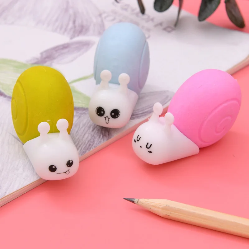 1 Pcs Cute Small Snail Eraser Rubber Stationery Creative Kawaii Papelaria Child Learning School Supplies Office Supplies
1 Pcs Cute Small Snail Eraser Rubber Stationery Creative Kawaii Papelaria Child Learning School Supplies Office Supplies