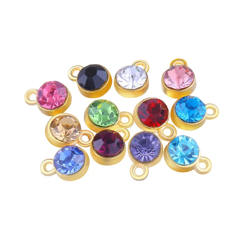 Juya 30pcs/Lot Wholesale Gold Silver Plated Cz Rhinestone Birthstone Charms For Women Children Birthday Gift Jewelry Accessories
Juya 30pcs/Lot Wholesale Gold Silver Plated Cz Rhinestone Birthstone Charms For Women Children Birthday Gift Jewelry Accessories