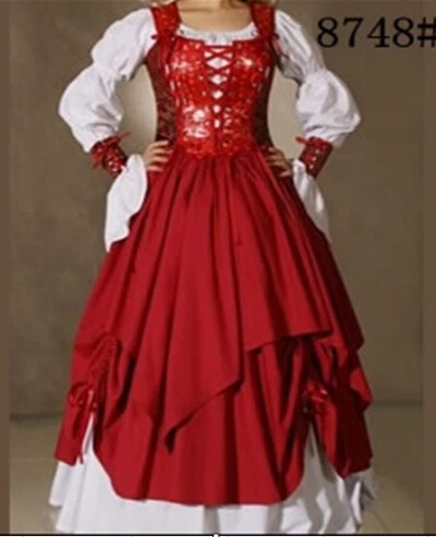 SEXY WOMEN DELUXE COSTUME Renaissance Medieval Gown Maid Marion Fancy Dress Tudor Queen Princess Costume halloween party costume
SEXY WOMEN DELUXE COSTUME Renaissance Medieval Gown Maid Marion Fancy Dress Tudor Queen Princess Costume halloween party costume