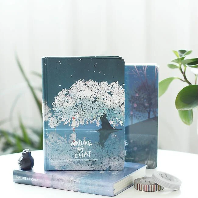 "Nature Chat" Hard Cover Journal Diary Blank Art Papers Notebook School Study Planner Notepad Stationery Gift
"Nature Chat" Hard Cover Journal Diary Blank Art Papers Notebook School Study Planner Notepad Stationery Gift