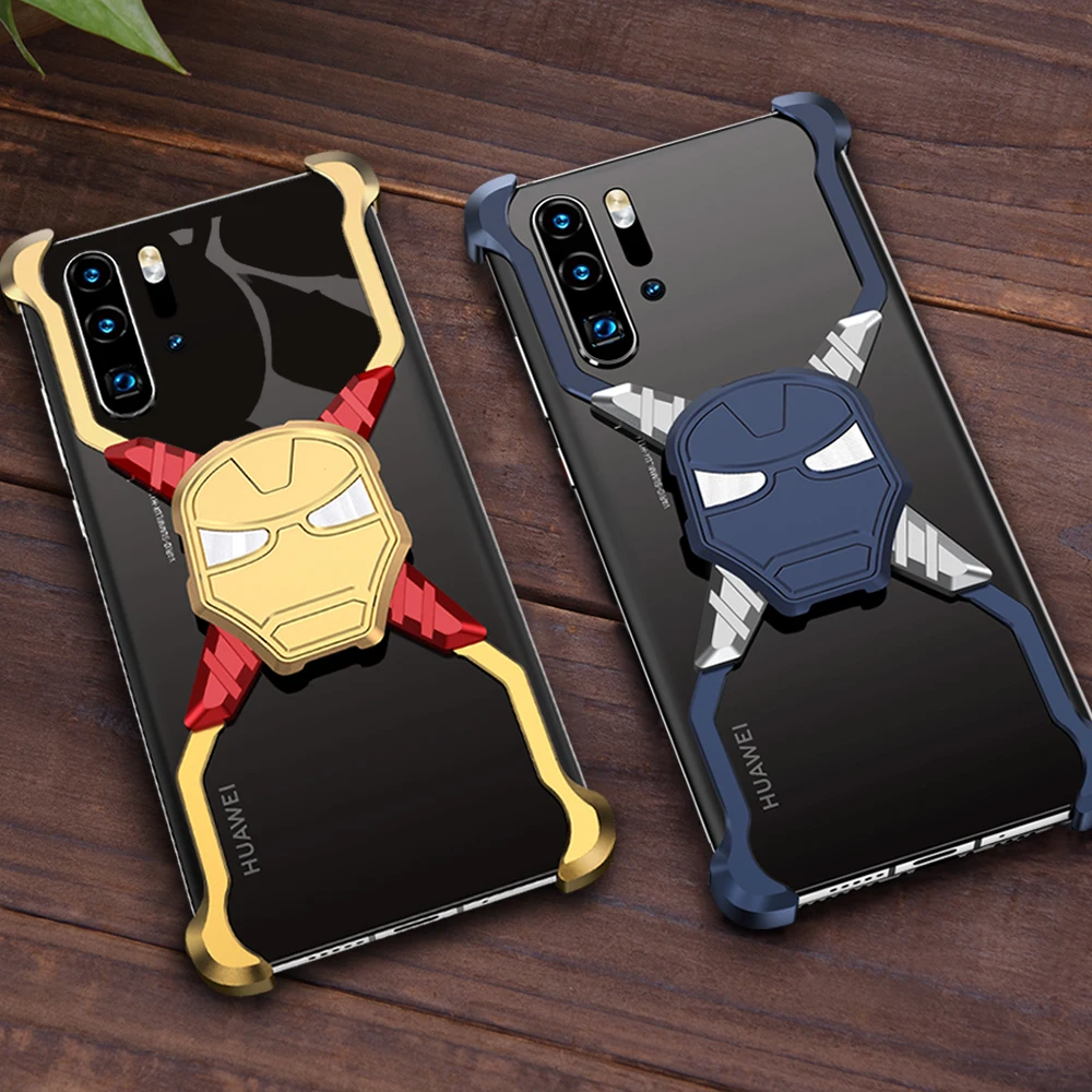 OATSBASF Iron Man Luxury Metal Case for Huawei P30 P30 Pro Cover Safety Shockproof Personality Metal Bumper Shell Case
OATSBASF Iron Man Luxury Metal Case for Huawei P30 P30 Pro Cover Safety Shockproof Personality Metal Bumper Shell Case