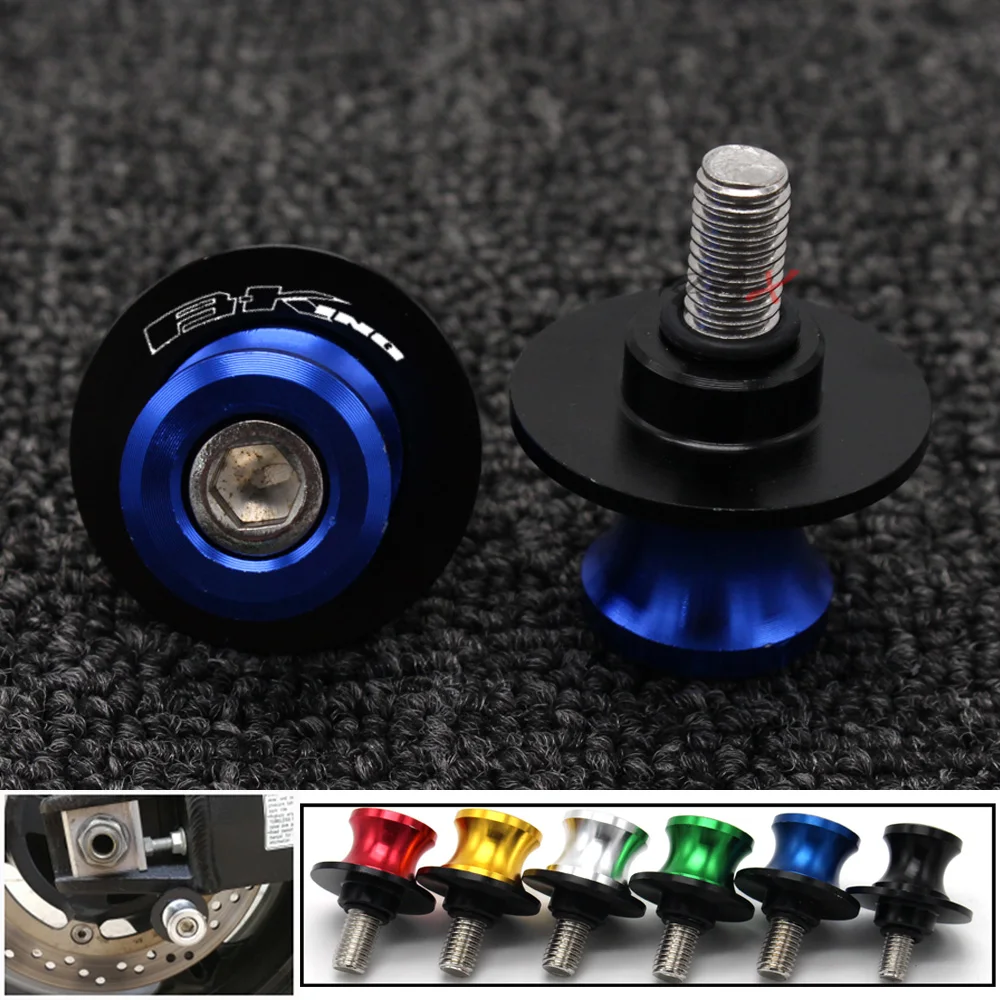 Motorcycle Accessories CNC Aluminum M8 Swingarm Spools Slider Stand Screw For Suzuki B-KING BKING 2008 09 10 2011
Motorcycle Accessories CNC Aluminum M8 Swingarm Spools Slider Stand Screw For Suzuki B-KING BKING 2008 09 10 2011