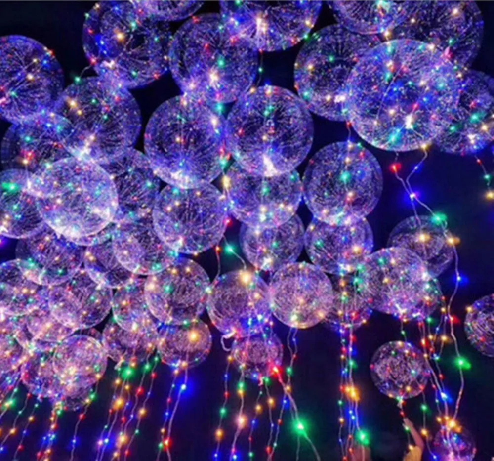 30pcs/lot Luminous Led Balloon 3M LED Clear Balloon String Lights Round Bubble Helium Balloon Kids Toy Wedding Party Decoration
30pcs/lot Luminous Led Balloon 3M LED Clear Balloon String Lights Round Bubble Helium Balloon Kids Toy Wedding Party Decoration