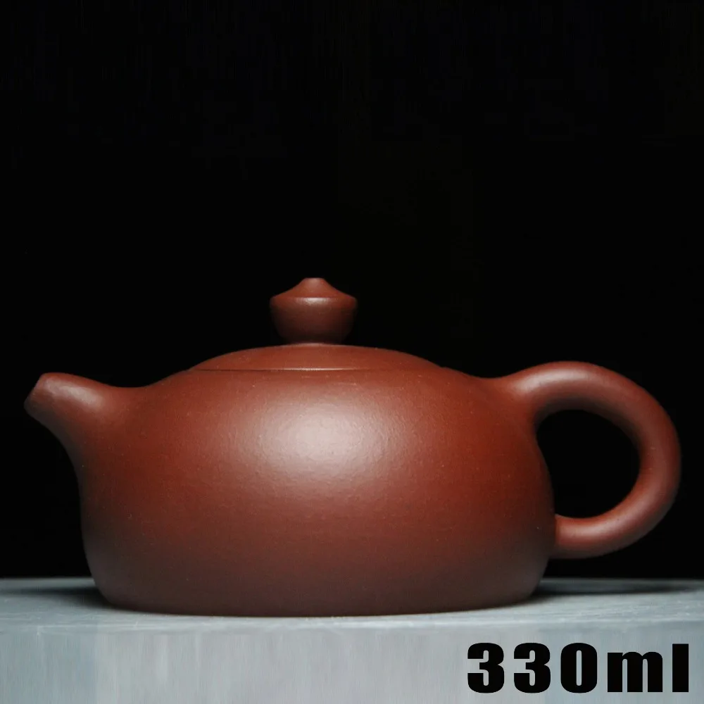 Аутентичные керамические чайники yixing Фиолетовый Глиняный Чайник 330 мл Bouns 3 чашки