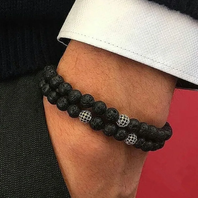 2019 New Ball Bead Bracelets Classic Fashion Beaded Charm Stone Bracelets & Bangles For Men Fahion Jewelry Gift
2019 New Ball Bead Bracelets Classic Fashion Beaded Charm Stone Bracelets & Bangles For Men Fahion Jewelry Gift
