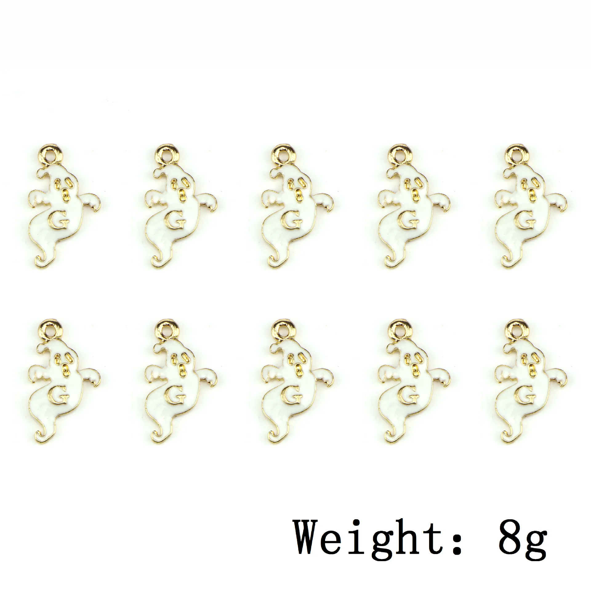 50pcs enamel Ghost pendants charms 21mm Handmade Jewelry Making earring bracelet necklace keychain DIY Supplies accessories
50pcs enamel Ghost pendants charms 21mm Handmade Jewelry Making earring bracelet necklace keychain DIY Supplies accessories