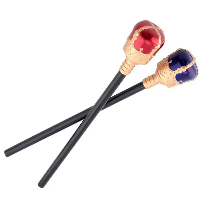 Royal King Queen Scepter Fairy Magic Wand Stage Performance Props Party Dress Decoration Halloween Christmas | Тематическая одежда