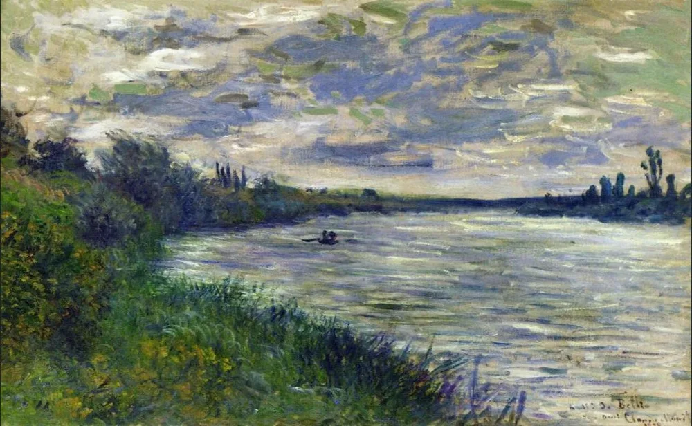 High quality Oil painting Canvas Reproductions The Seine near Giverny (1897) By Claude Monet hand painted
High quality Oil painting Canvas Reproductions The Seine near Giverny (1897) By Claude Monet hand painted