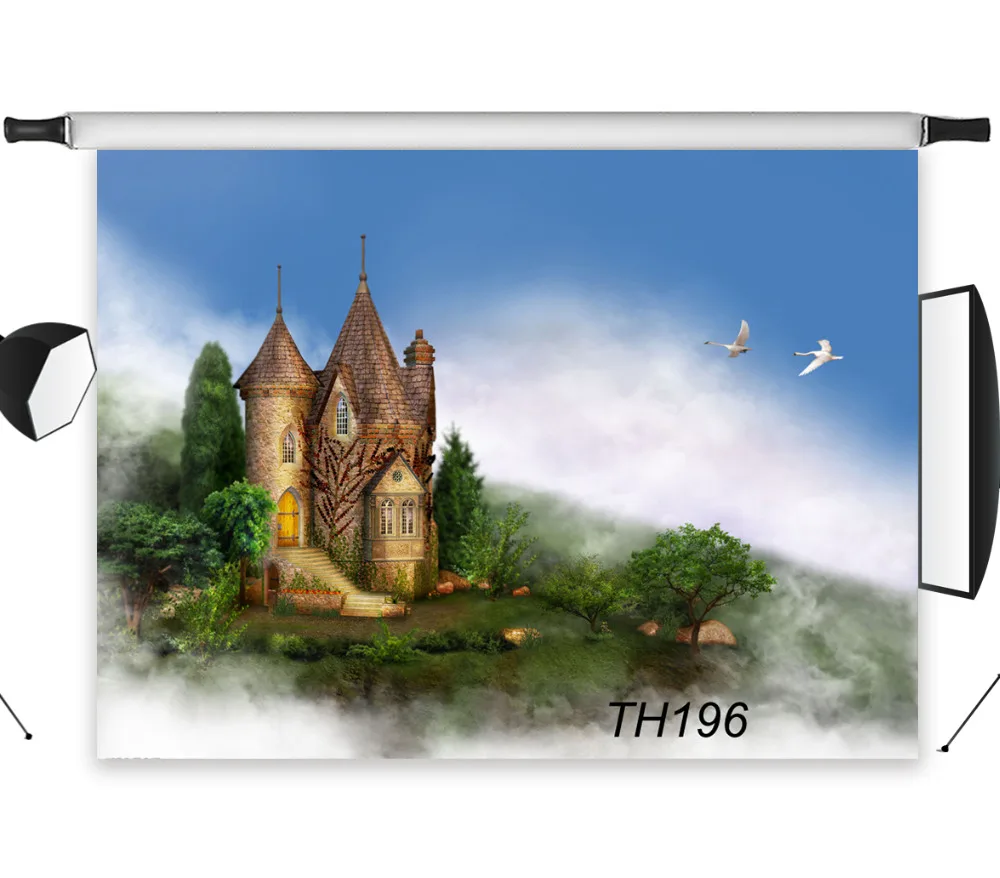 7x5FT Retro Castle Forest White Crane Foggy Children Seamless Washable No Folds Polyester Backdrop Background Photography Studio
7x5FT Retro Castle Forest White Crane Foggy Children Seamless Washable No Folds Polyester Backdrop Background Photography Studio