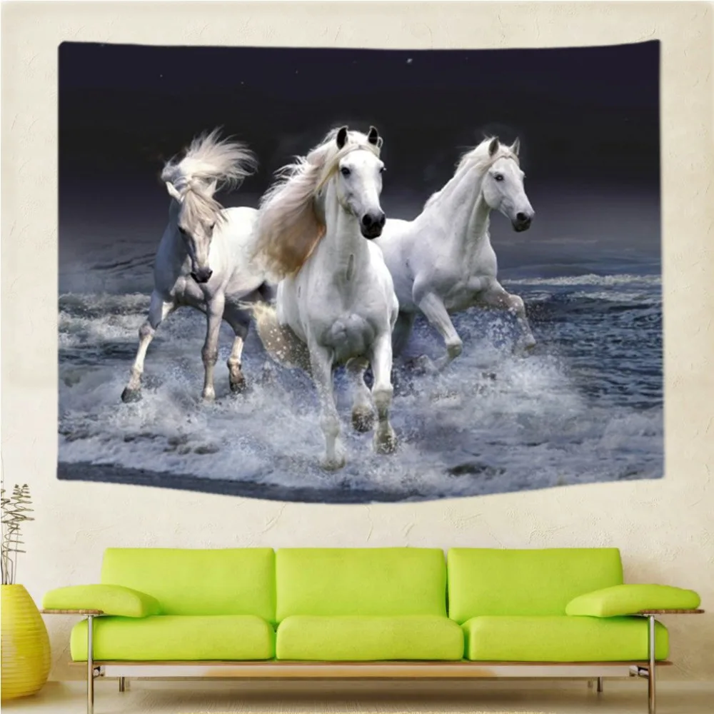 16 Style Wild Horse Series Pattern Polyester Tapestry Wall Hanging Decorative Polyester Curtains Plus Long Table Cover
16 Style Wild Horse Series Pattern Polyester Tapestry Wall Hanging Decorative Polyester Curtains Plus Long Table Cover