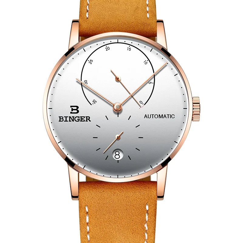Switzerland BINGER Men Watch Luxury Brand Automatic Mechanical Mens Watches Sapphire Male Japan Movement reloj hombre B-1187-20
Switzerland BINGER Men Watch Luxury Brand Automatic Mechanical Mens Watches Sapphire Male Japan Movement reloj hombre B-1187-20