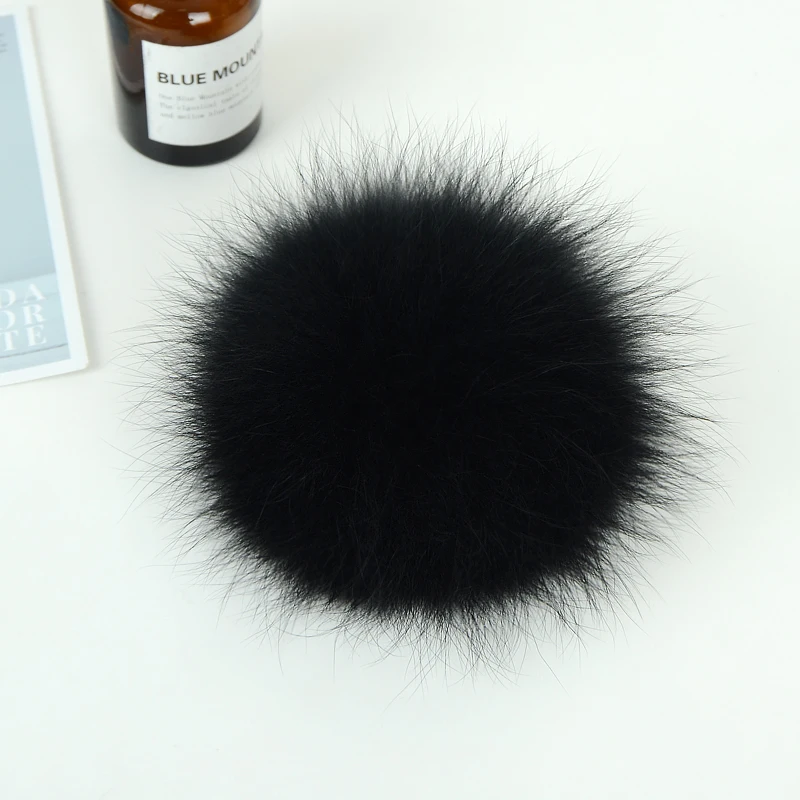 15cm DIY Genuine Real Raccoon Fur Pompom for Women Kids Beanie Hats Caps Big Size Natural Ball For Shoes Caps Bags F015-black
15cm DIY Genuine Real Raccoon Fur Pompom for Women Kids Beanie Hats Caps Big Size Natural Ball For Shoes Caps Bags F015-black