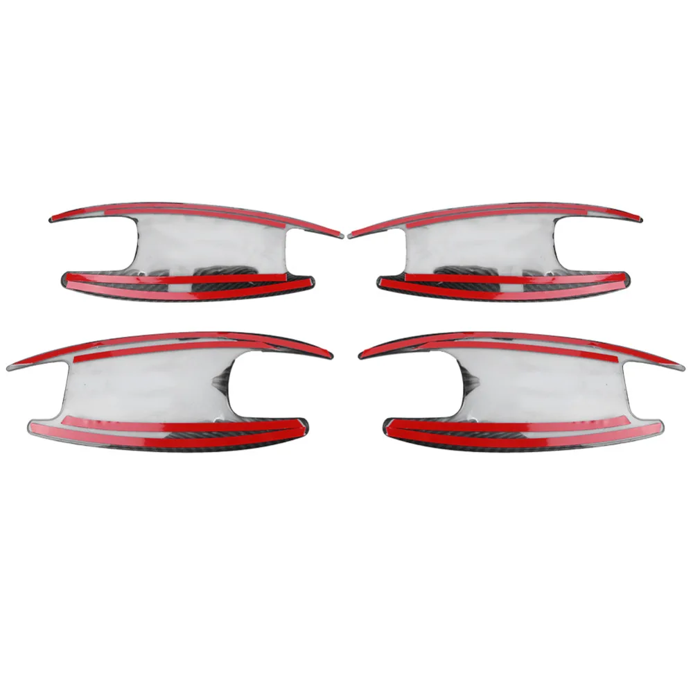 4pcs Carbon Fiber Style Outside Door Bowl Cover Trim for Mercedes Benz Class W213 W205 X253 Prevent the surface from scratches
4pcs Carbon Fiber Style Outside Door Bowl Cover Trim for Mercedes Benz Class W213 W205 X253 Prevent the surface from scratches