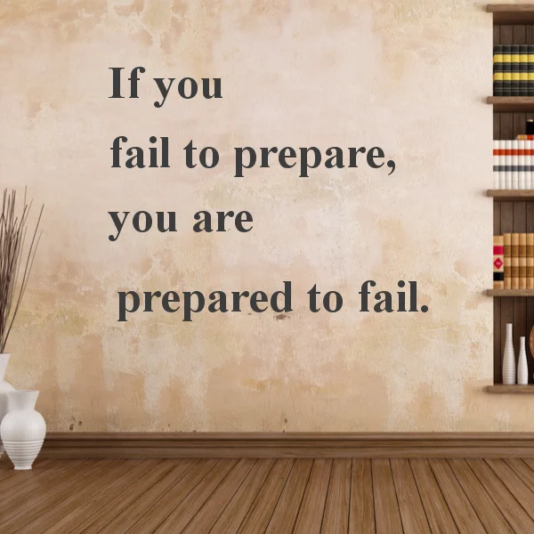 If You Fail To Prepare You Are Prepared To FailFamous Words Stickers Bedroom Wallpaper Wall Decal Kids Baby Rooms DecorVinylWall
If You Fail To Prepare You Are Prepared To FailFamous Words Stickers Bedroom Wallpaper Wall Decal Kids Baby Rooms DecorVinylWall
