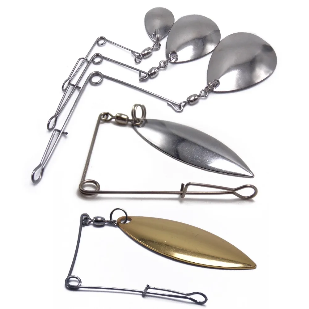 CATCHSIF 20pcs Rigged jigs Replacement Spinner Buzz baits Blades add to Spoon Frog or fishing lures
CATCHSIF 20pcs Rigged jigs Replacement Spinner Buzz baits Blades add to Spoon Frog or fishing lures